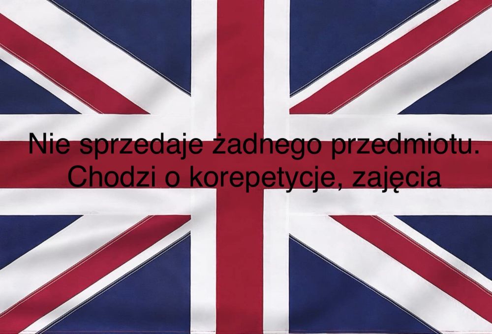 Korepetycje z języka angielskigo - zajęcia