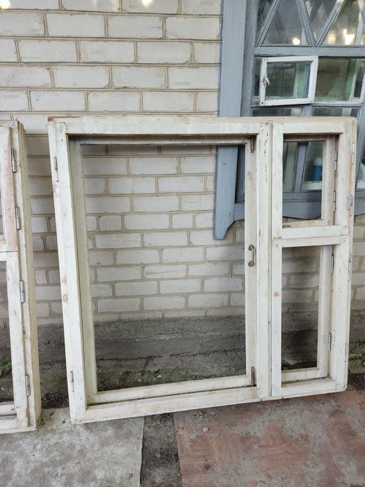 Окно деревянное блок