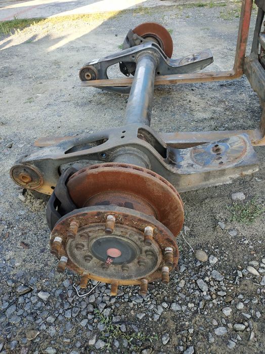 Вісь напівпричіпа SAF, тип - B9-22S.