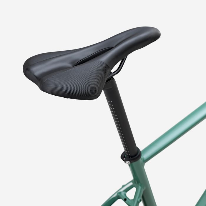 Bicicleta de Gravel Microshift Acolyte 1x8v, GRVL AF DISCOVER verde