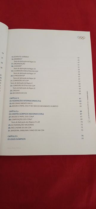 Carta Olímpica IPDJ de 2011