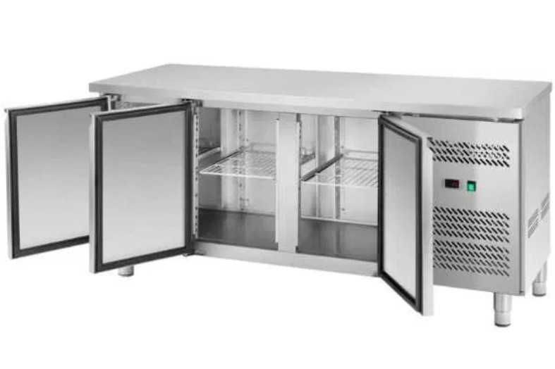Bancada Refrigerada de 3 Portas Inox - NOVA
