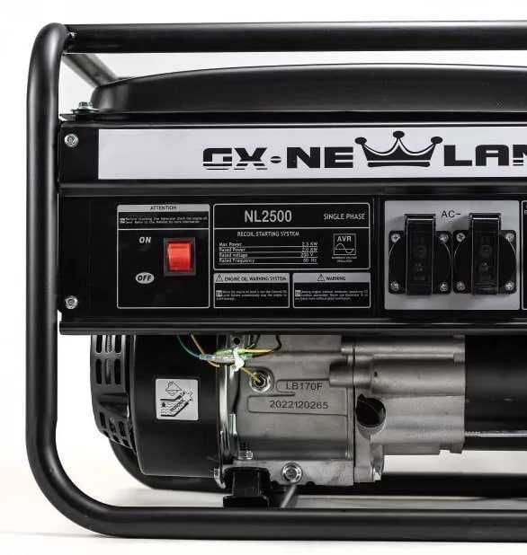 Бензиновий генератор GX NewLand NL3500 / 3 кВт електрогенератор