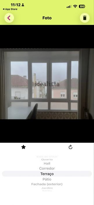 Quarto amadora , com varanda e muito sol