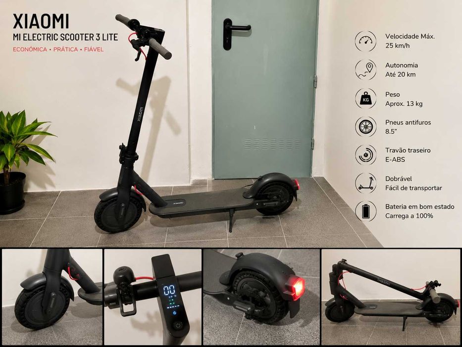 Trotinete Xiaomi electric scooter 3 lite