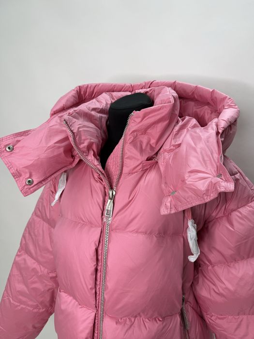 Женский удлиненный пуховик CLASNA усі розміри XS,S,M,L розпродаж