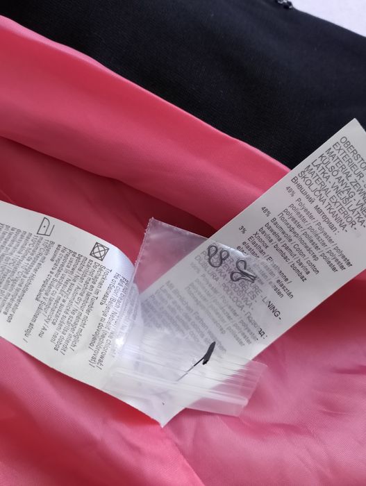 czarny żakiet marynarka damska Orsay rozmiar 38 
Długość 50 cm
Szeroko
