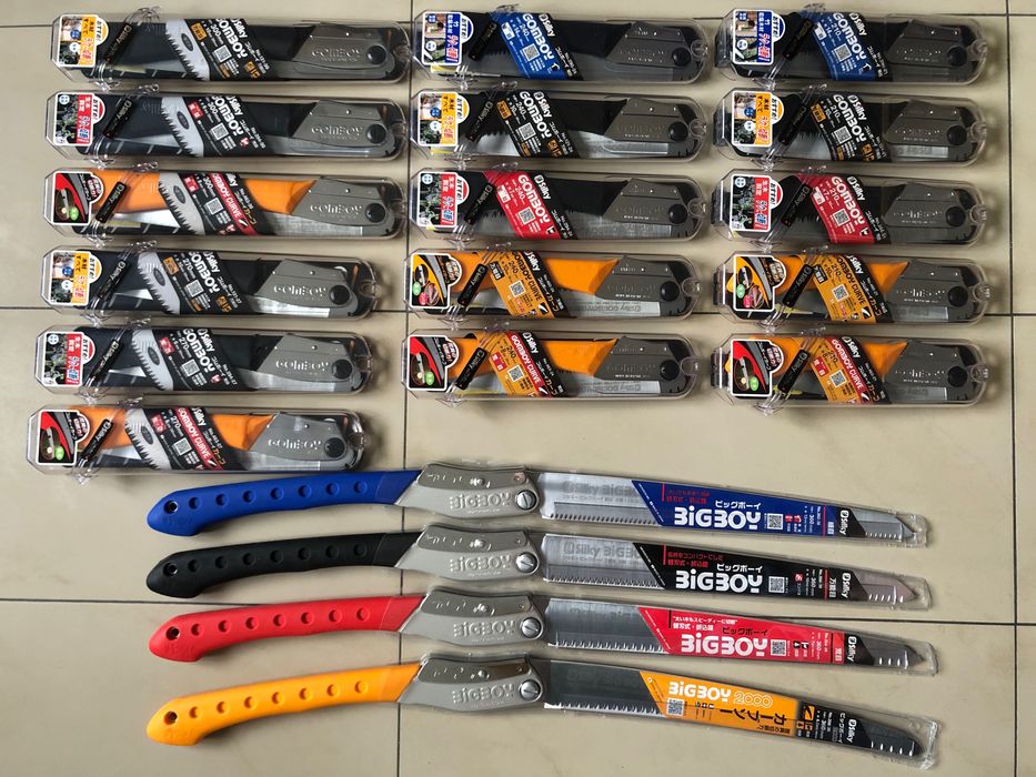 Пили Silky BigBoy 2000, Katanaboy, GomBoy, PocketBoy, - Made in Japan