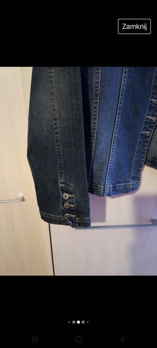 Katana dzinsowa czarna XL/ XXL