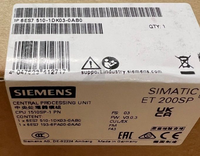 6ES7510-1DK03-0AB0 Siemens