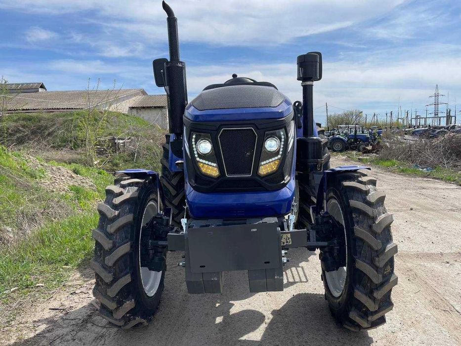 Мінітрактор Forte RD-504 (синій): 50 к.с., посилений міст, ГПК