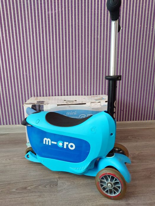 Самокат Micro Mini 2go Deluxe plus