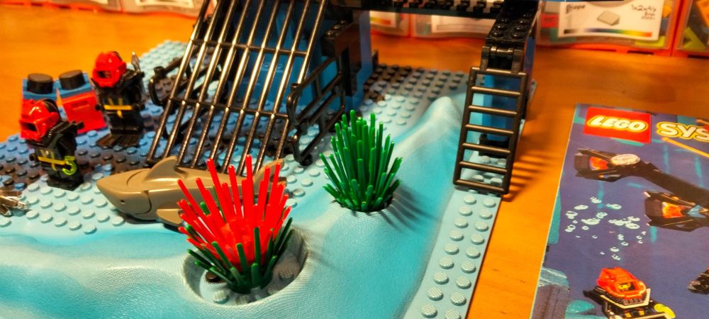 Lego 6190  Shark's Crystal Cave
