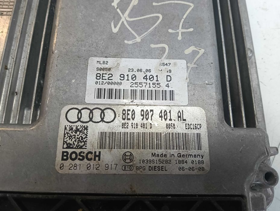 Komputer Sterownik Silnika Audi A4 b7 2.7 tdi 3.0 tdi 8E0,907,401AL
