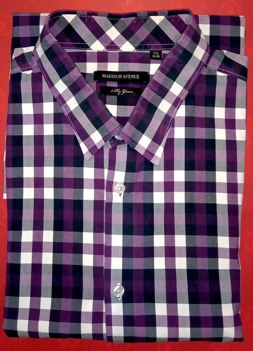 600 Koszula długi rękaw Madison Avenue roz. XXL