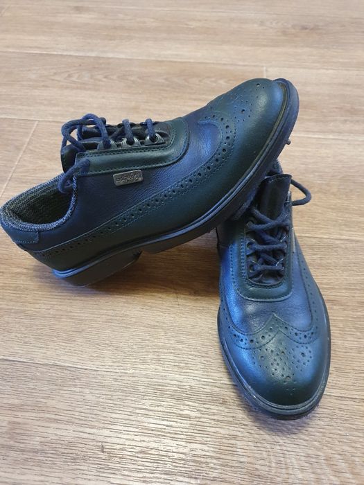 Обувь для гольфа. Кожаные Аdidas Proette aditex