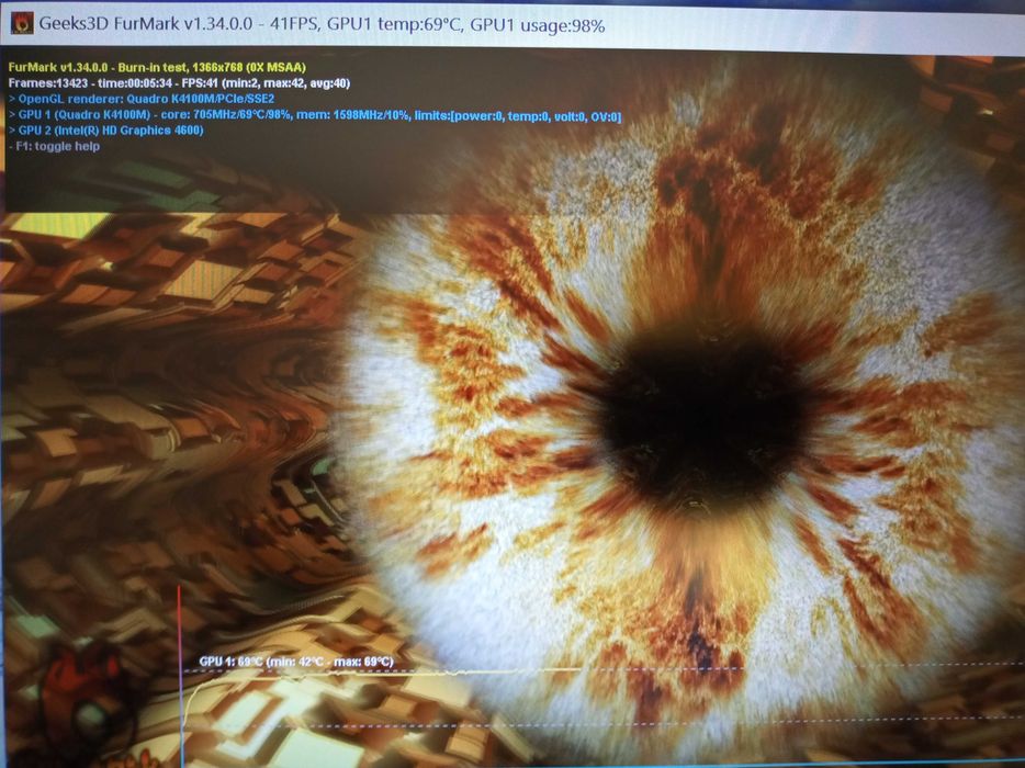 Видеокарта для ноутбука МХМ формат-В 3.0 Nvidia K4100M 4Gb GDDR5