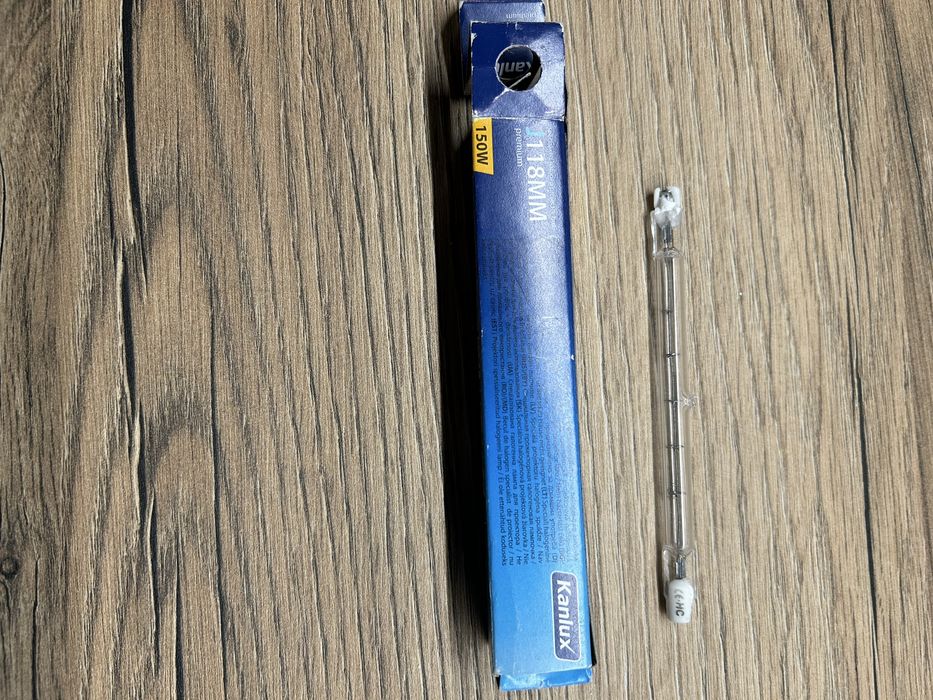 żarnik 150W 118mm 230V