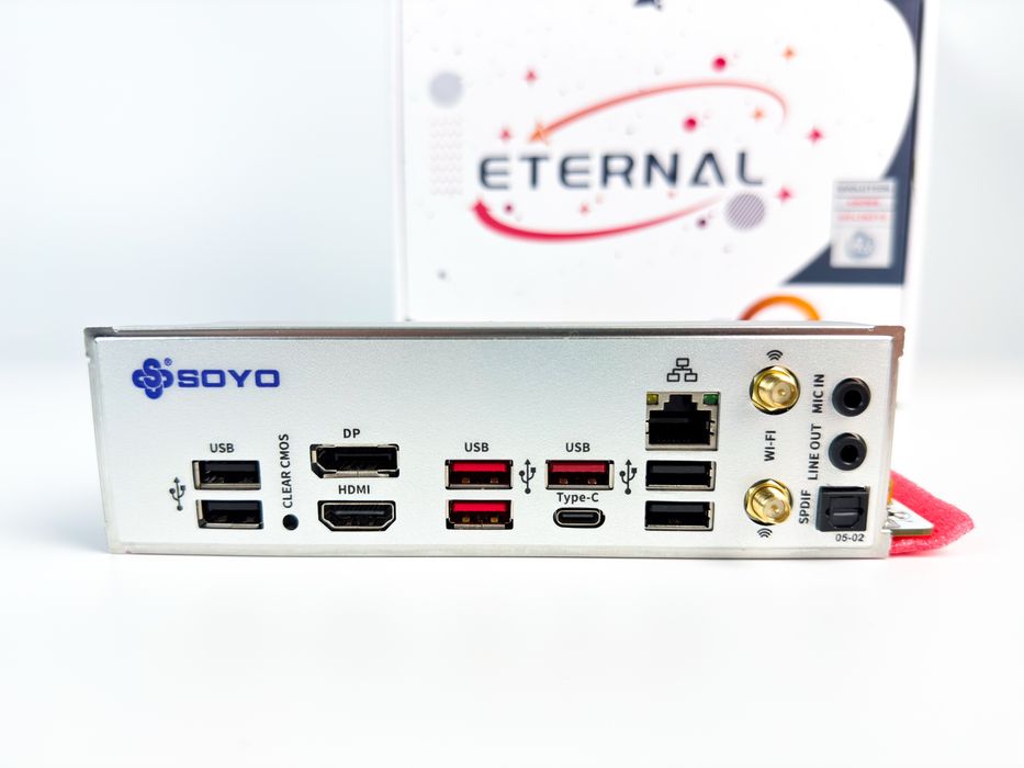 Нова Материнська плата Soyo Eternal B850ITX AM5 Wi-Fi 6
