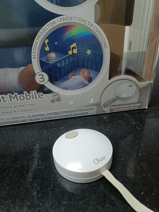 Mobile Chicco Arco-íris (como novo)