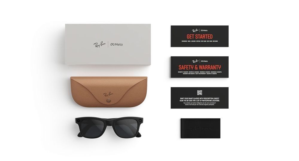 Смарт-окуляри Ray-Ban Meta Wayfarer Gen 2 Standard Matte Black Transit