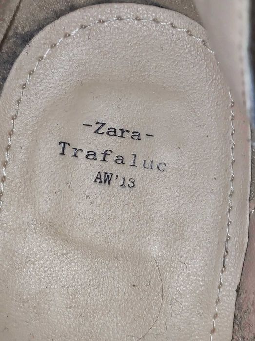 Botins Verde caqui Zara