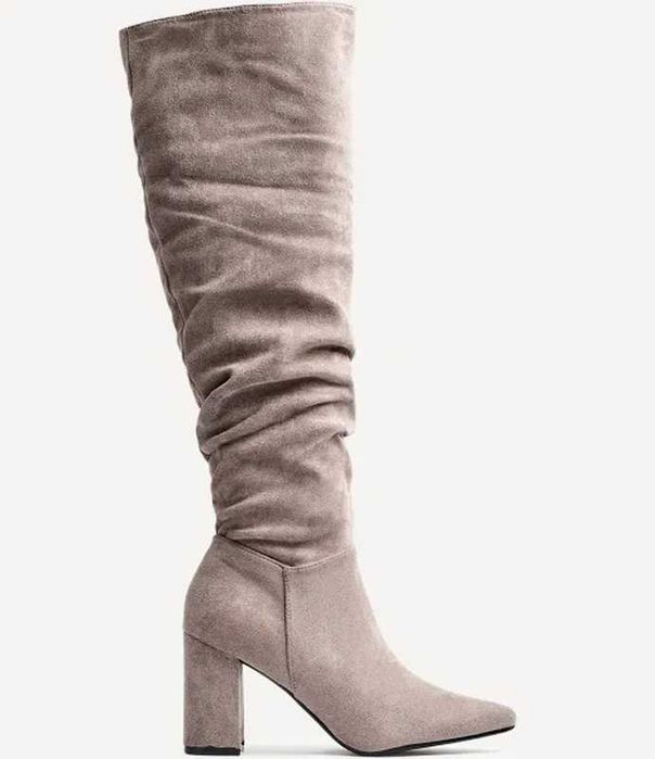 Дуже стильні жіночі чоботи linzi кольору мокко