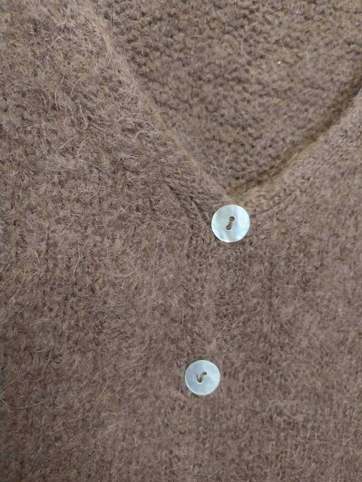 Жіночий мохеровий кардиган