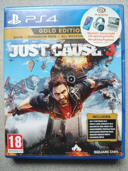Gra Jest Cause 3 na PS 4