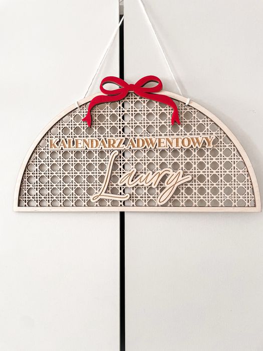 Kalendarz adwentowy z imieniem