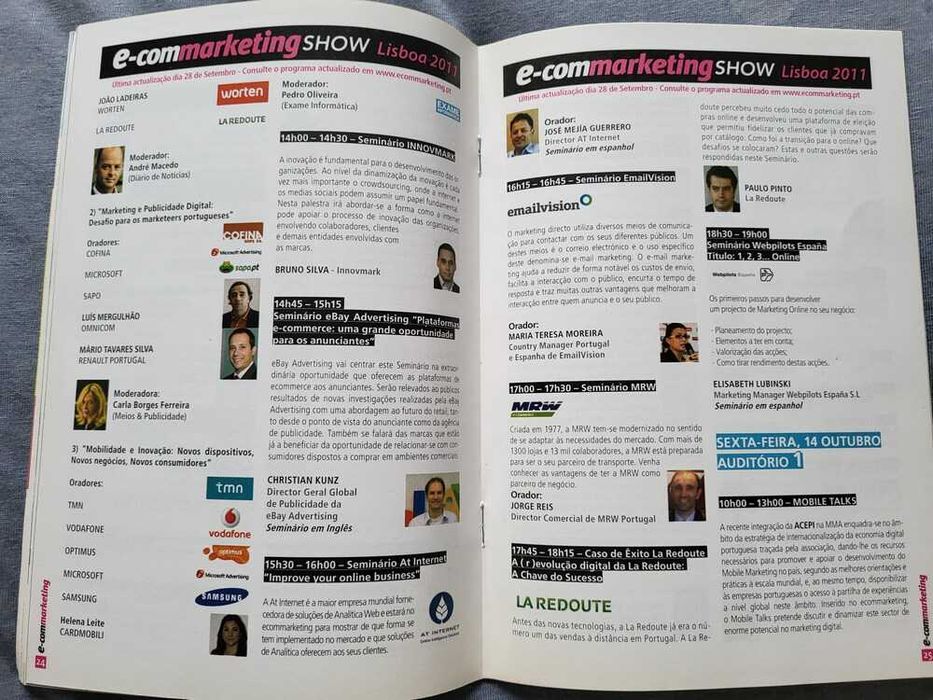 Catálogo e-commarketing 2011