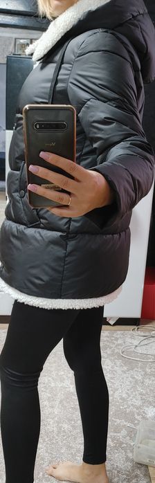 Пуховик з хутром