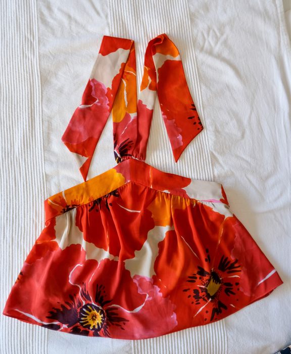 Top flores Mango XS