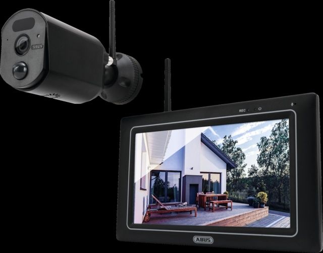 Zespół kamery bezpieczeństwa i monitora
