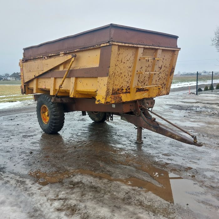Przyczepa skorupowa 10ton