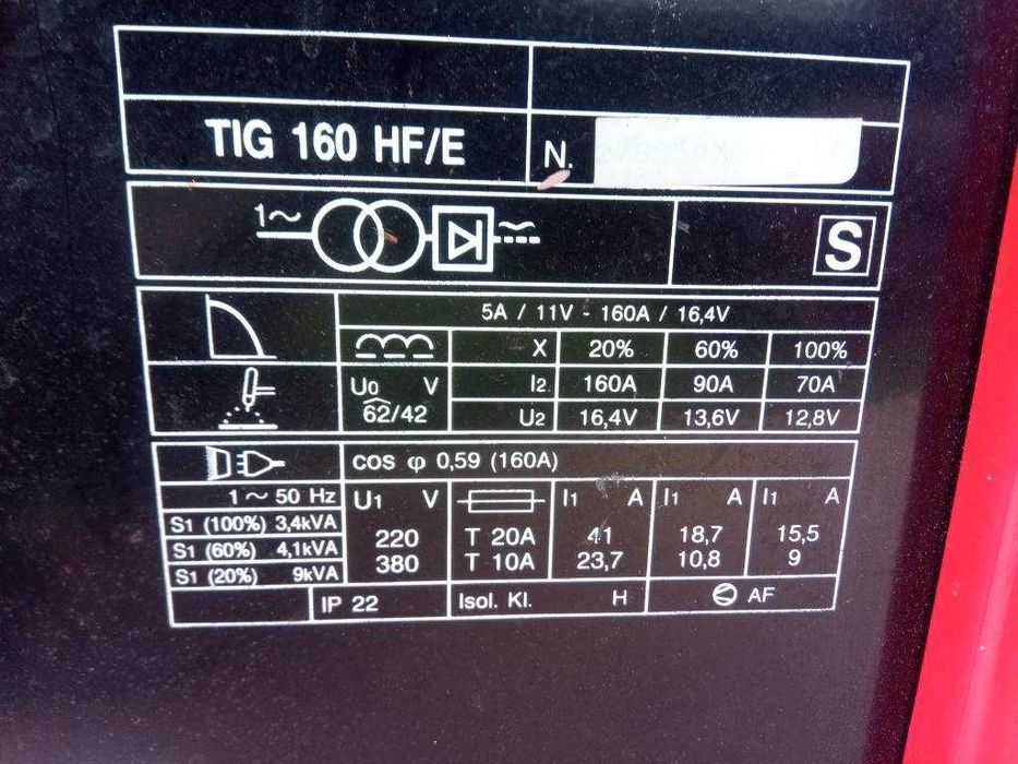 Uni tig 160 Telwin spawarka