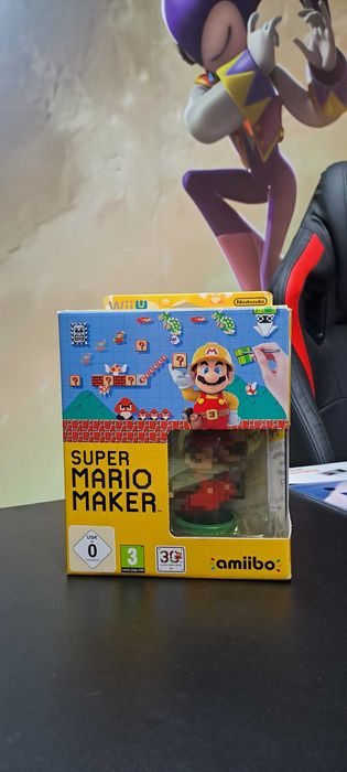 Mario Maker WiiU + Amiibo