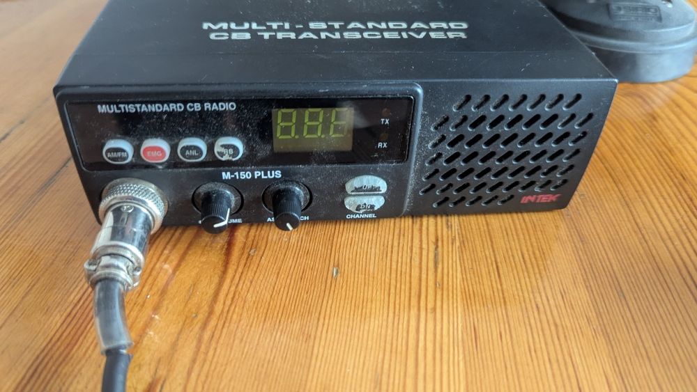 CB Radio M-150 Plus z anteną (długa) i gruszką/mikrofonem