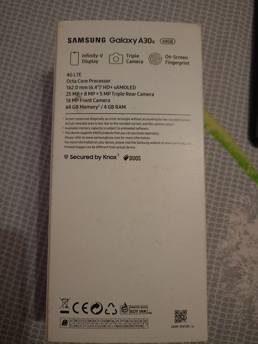 Смартфон Samsung A 30 S продам.