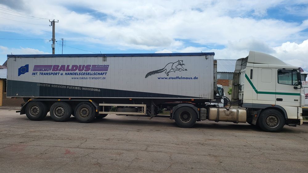 DAF XF 95.430 2005 + напівпричіп самоскид