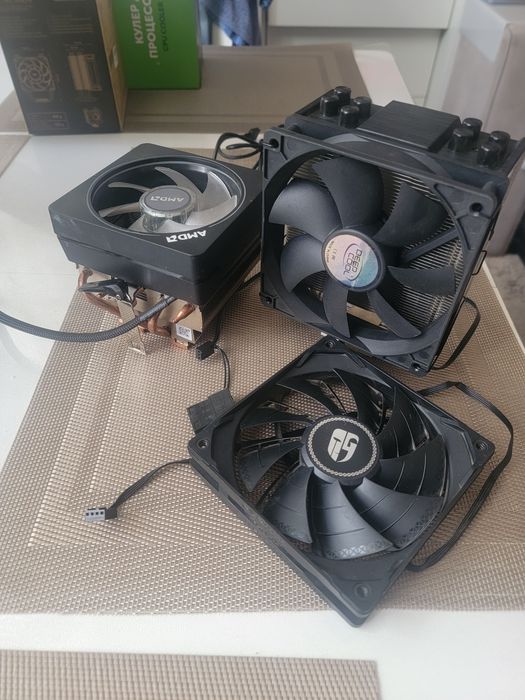 Курер для ПК , башенний кулер, amd wright prizm rgb, deep cool