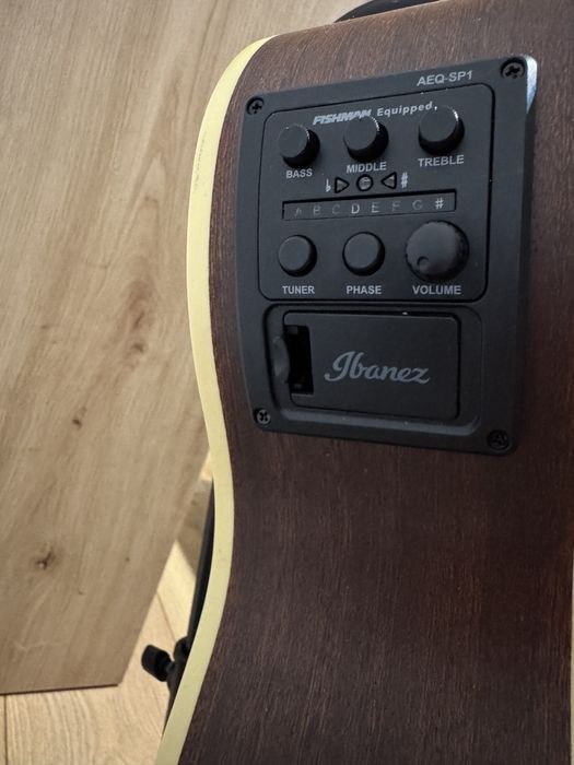Piekna Gitara Elektroakustyczna Ibanez AEWC12-PMF