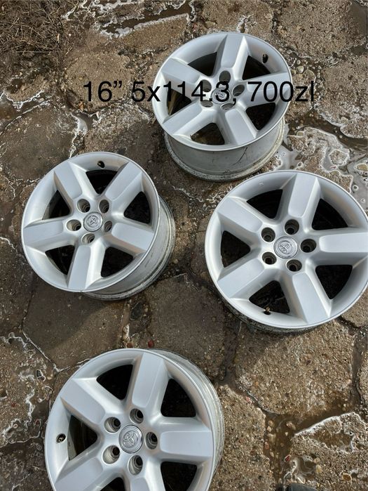 Alufelgi 5x114.3, Honda Toyota mitsubishi