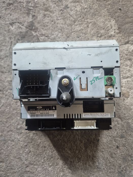 Radio multimedialne cd navi ford kod