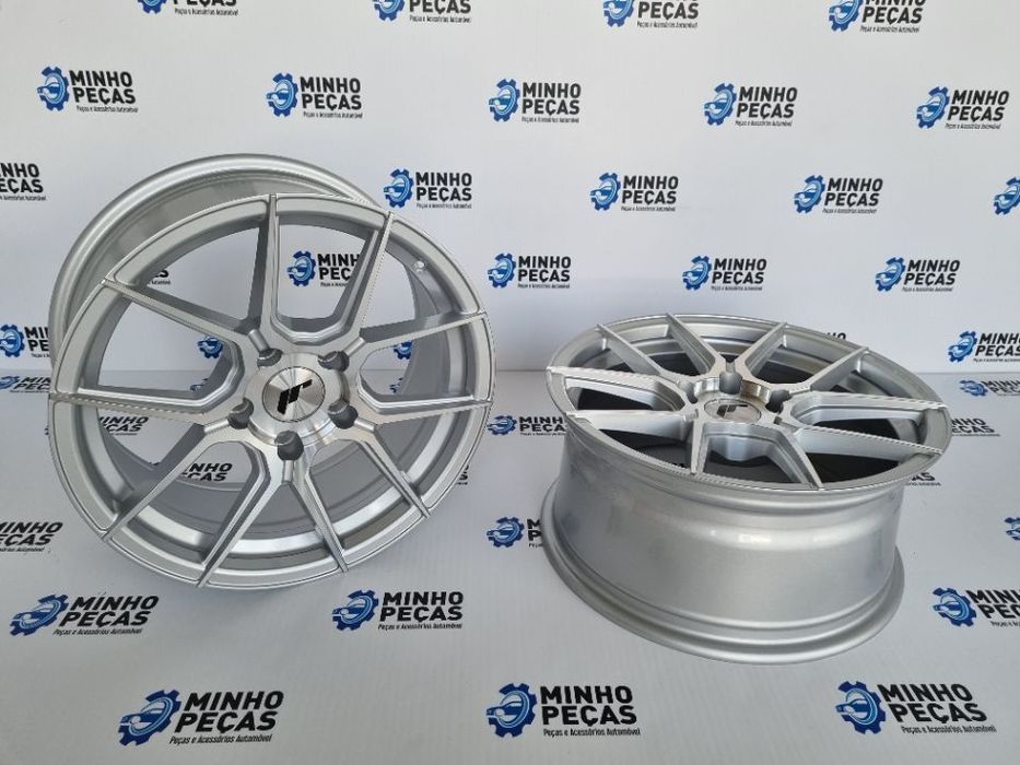 Jantes Japan Racing (JR30) em 17 Silver (5x120)