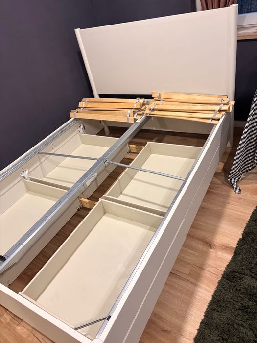 Cama Tonstad Ikea 140x200 praticamente nova