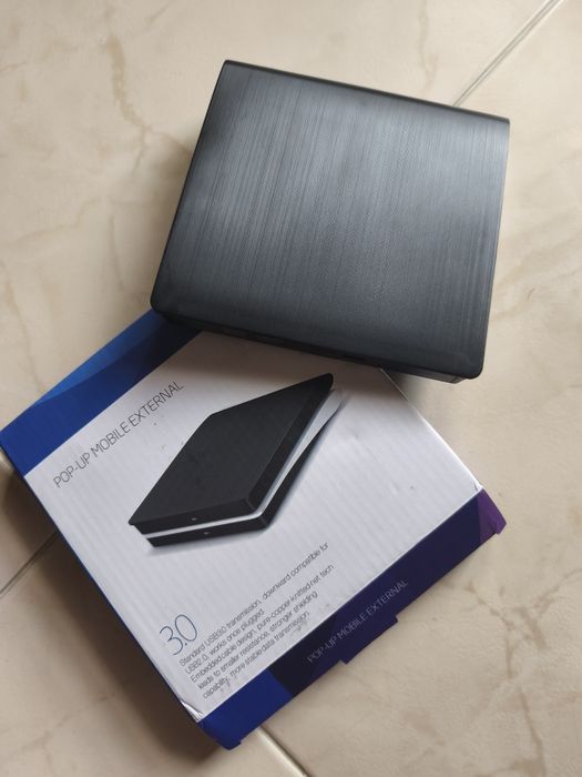 Leitor/gravador externo CD/dvd