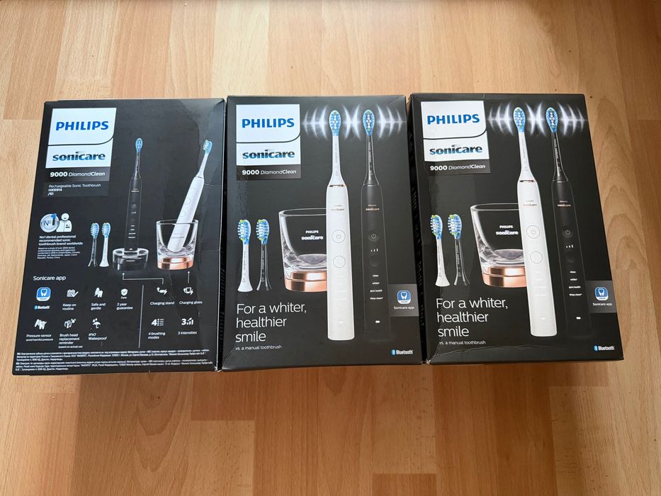 Набор электрических зубных щеток Philips Sonicare 9000 HX9914/61