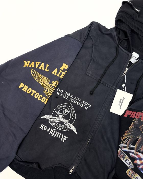 Худі Protocol Index кофта zip hoodie black project g/r opium arhive чорне S M L
