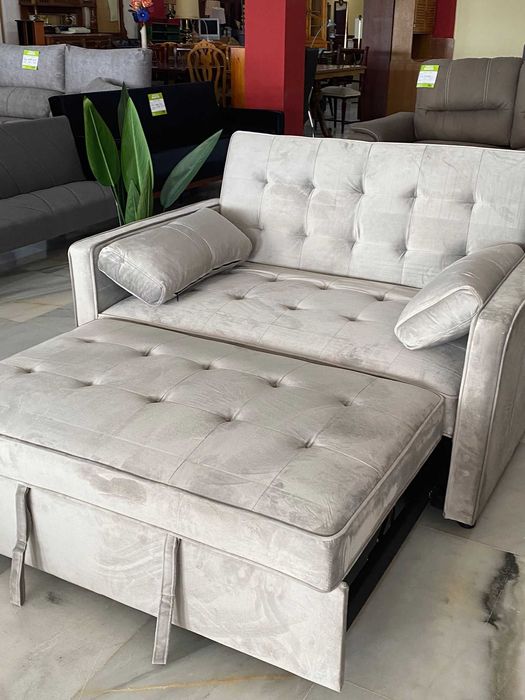 SOFA CAMA EM COR CINZA ENVIO GRATIS PAGA NA ENTREGA